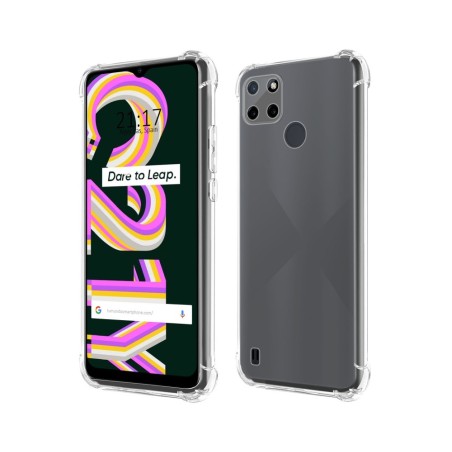 Funda Silicona Antigolpes Transparente para Realme C21Y / C25Y