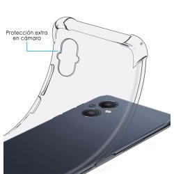Funda Silicona Antigolpes Transparente para OnePlus Nord N20 5G 2