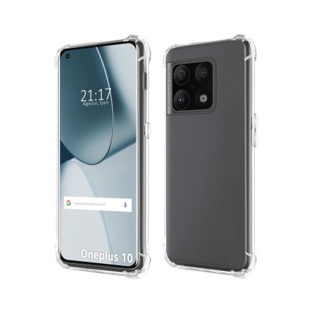 Funda Silicona Antigolpes Transparente para OnePlus 10 Pro 5G