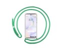 Funda Colgante Transparente para Huawei Nova 9 / Honor 50 5G con Cordon Verde Agua