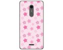 Funda Gel Tpu para Alcatel A3 XL Diseño Flores Dibujos
