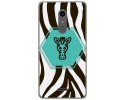 Funda Gel Tpu para Alcatel A3 XL Diseño Cebra Dibujos