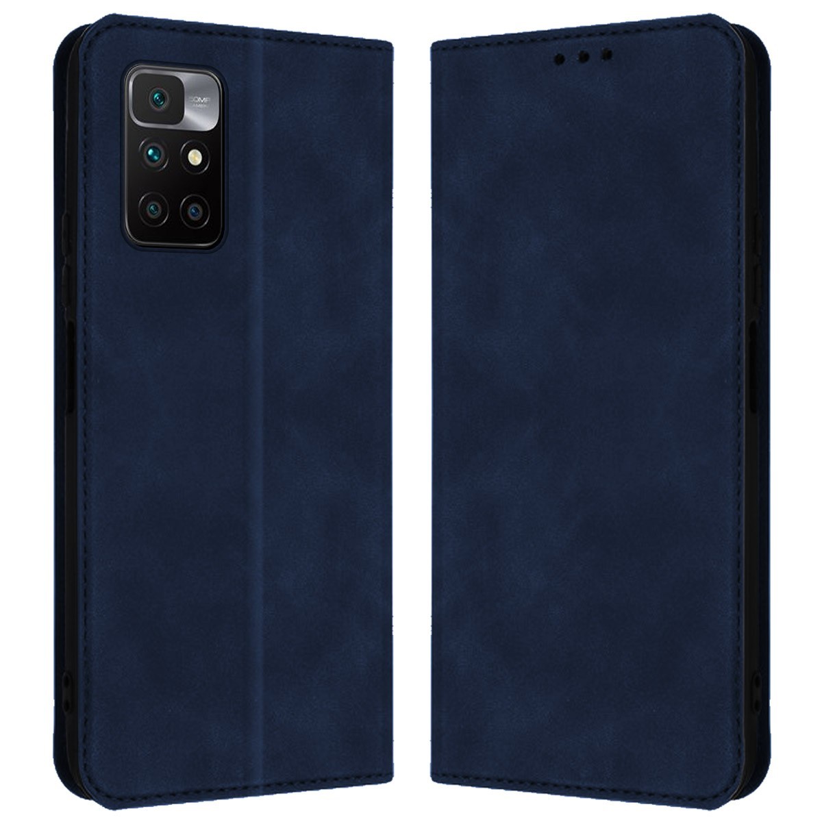 Funda Polipiel con tarjetero para Xiaomi Redmi 10 (2021/2022) color Azul
