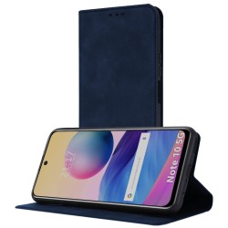 Funda Polipiel con tarjetero para Xiaomi Redmi Note 10 5G / POCO M3 Pro 5G color Azul