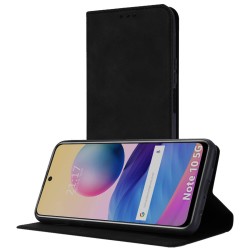 Funda Polipiel con tarjetero para Xiaomi Redmi Note 10 5G / POCO M3 Pro 5G color Negra