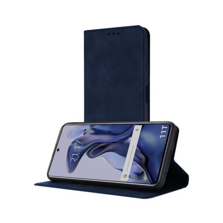 Funda Polipiel con tarjetero para Xiaomi 11T 5G / 11T Pro 5G color Azul