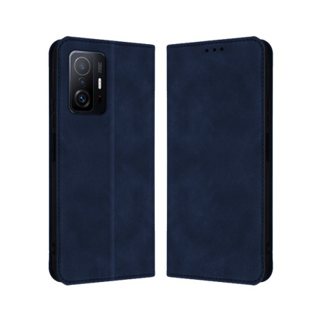 Funda Polipiel con tarjetero para Xiaomi 11T 5G / 11T Pro 5G color Azul