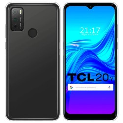 Funda Silicona Gel TPU Transparente para TCL 20Y
