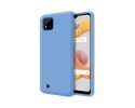 Funda Silicona Líquida Ultra Suave para Realme C11 2021 color Azul