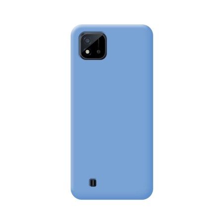Funda Silicona Líquida Ultra Suave para Realme C11 2021 color Azul
