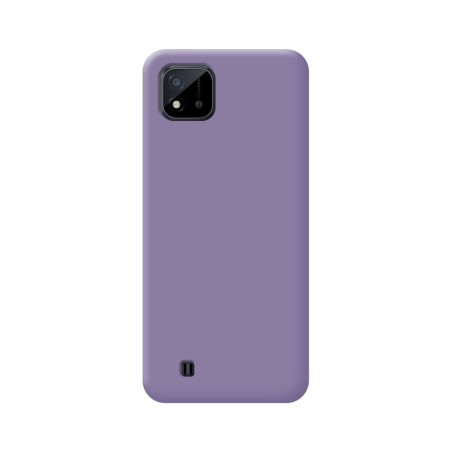 Funda Silicona Líquida Ultra Suave para Realme C11 2021 color Morada