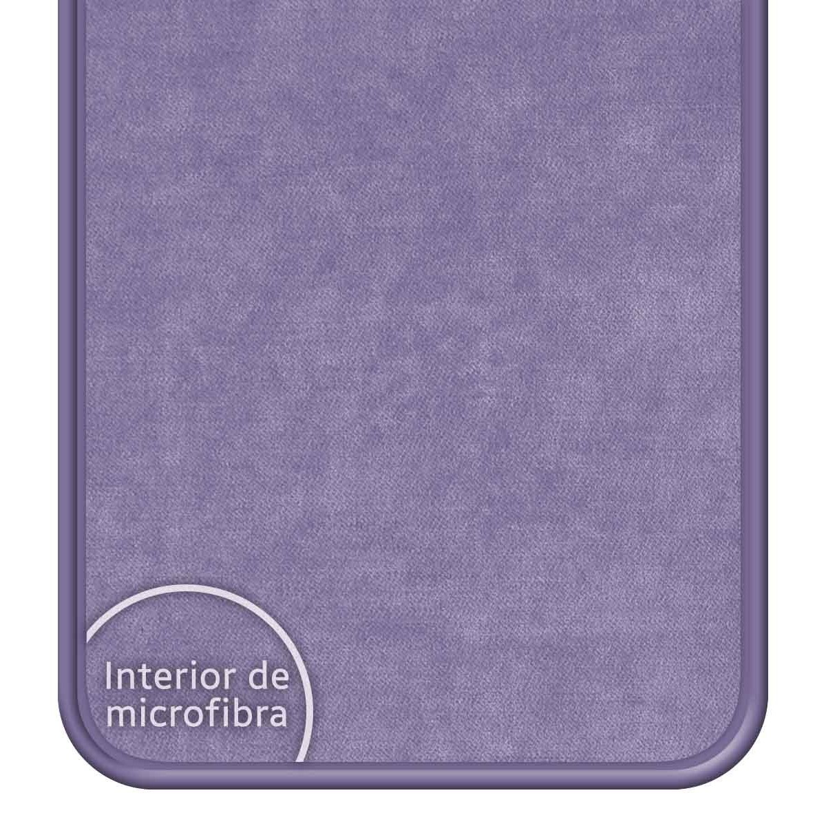 Funda Silicona Líquida Ultra Suave para Realme C11 2021 color Morada