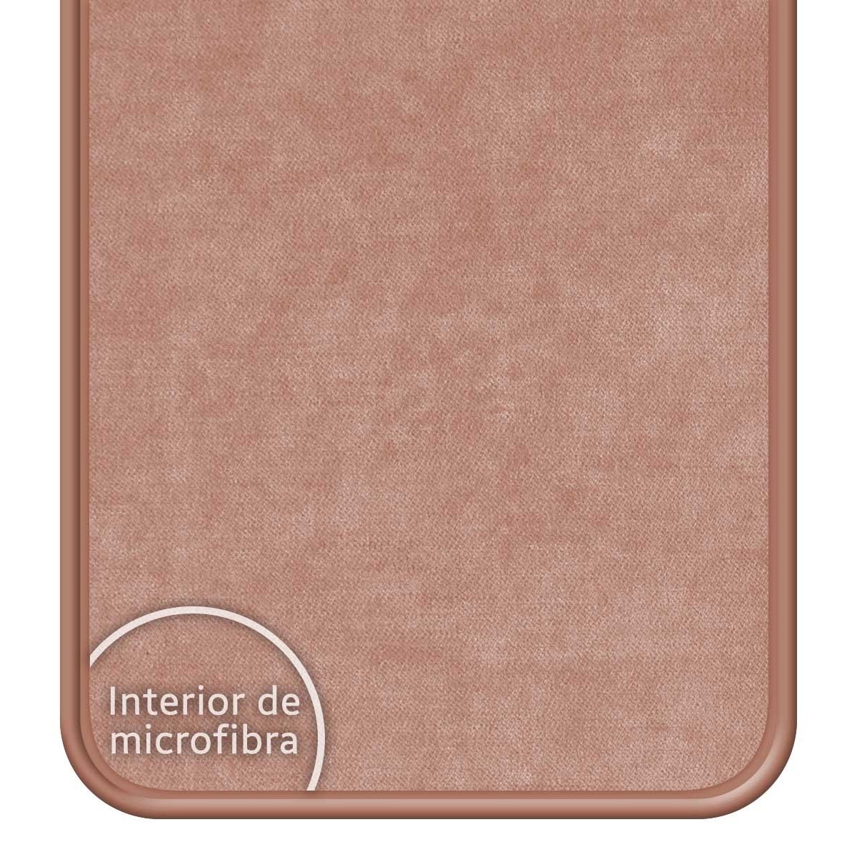 Funda Silicona Líquida Ultra Suave para Realme C11 2021 color Rosa