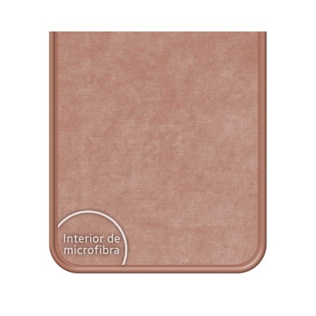 Funda Silicona Líquida Ultra Suave para Realme C11 2021 color Rosa