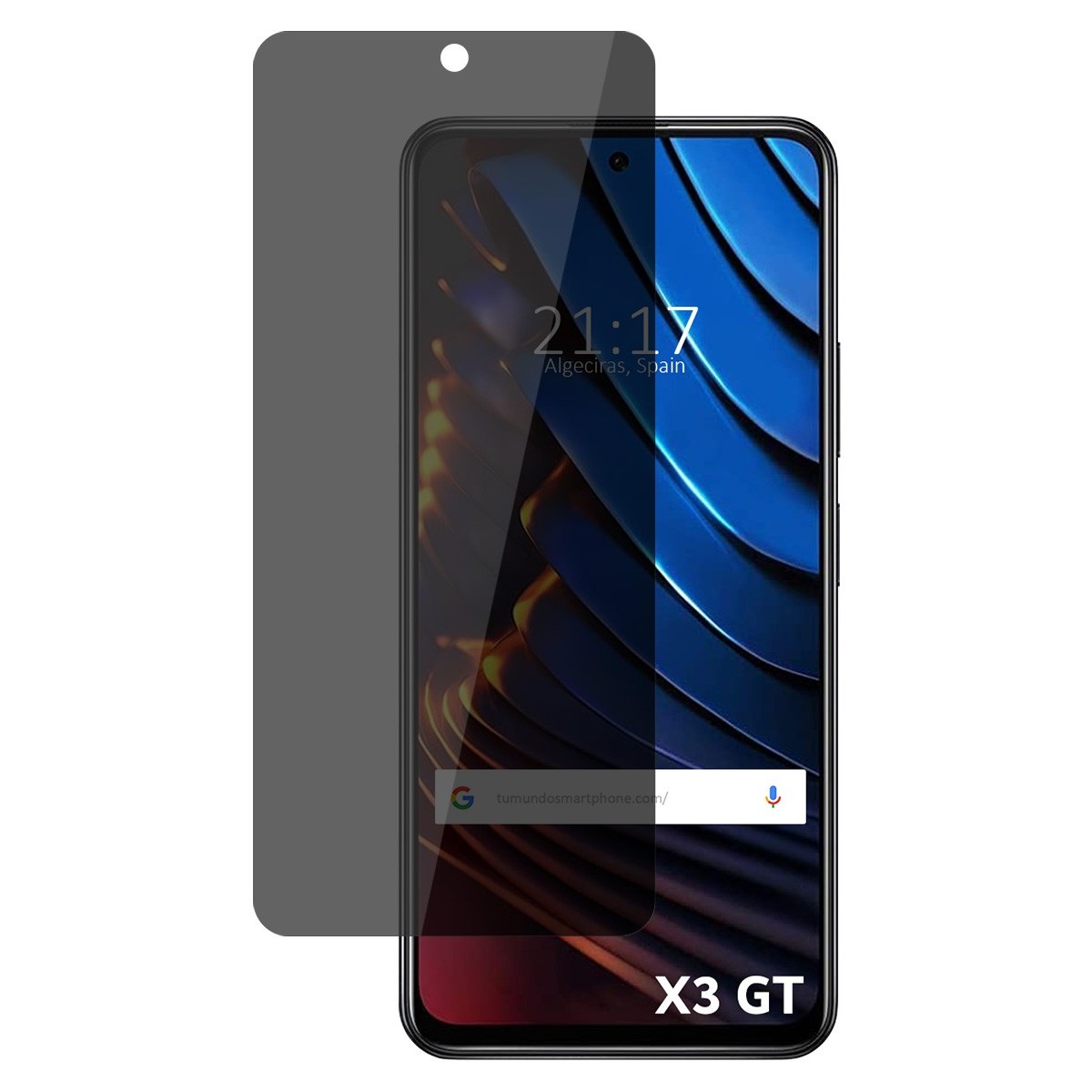 Protector Pantalla Hidrogel Privacidad Antiespías para Xiaomi POCO X3 GT 5G