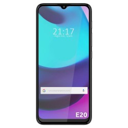 Protector Cristal Templado Completo 5D Full Glue Negro para Motorola Moto E20 Vidrio 2