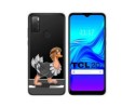 Funda Silicona Transparente para TCL 20Y diseño Avestruz Dibujos