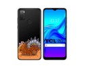 Funda Silicona Transparente para TCL 20Y diseño Bufalo Dibujos