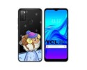 Funda Silicona Transparente para TCL 20Y diseño Cabra Dibujos