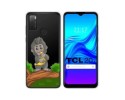 Funda Silicona Transparente para TCL 20Y diseño Mono Dibujos