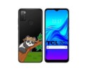Funda Silicona Transparente para TCL 20Y diseño Panda Dibujos