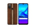 Funda Silicona para TCL 20Y diseño Cuero 01 Dibujos