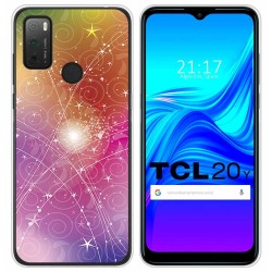 Funda Silicona para TCL 20Y diseño Abstracto Dibujos
