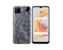 Funda Silicona Transparente para Realme C11 2021 diseño Araña Dibujos