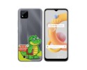 Funda Silicona Transparente para Realme C11 2021 diseño Coco Dibujos