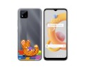Funda Silicona Transparente para Realme C11 2021 diseño Leopardo Dibujos