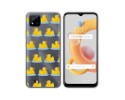 Funda Silicona Transparente para Realme C11 2021 diseño Pato Dibujos