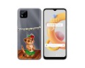 Funda Silicona Transparente para Realme C11 2021 diseño Suricata Dibujos