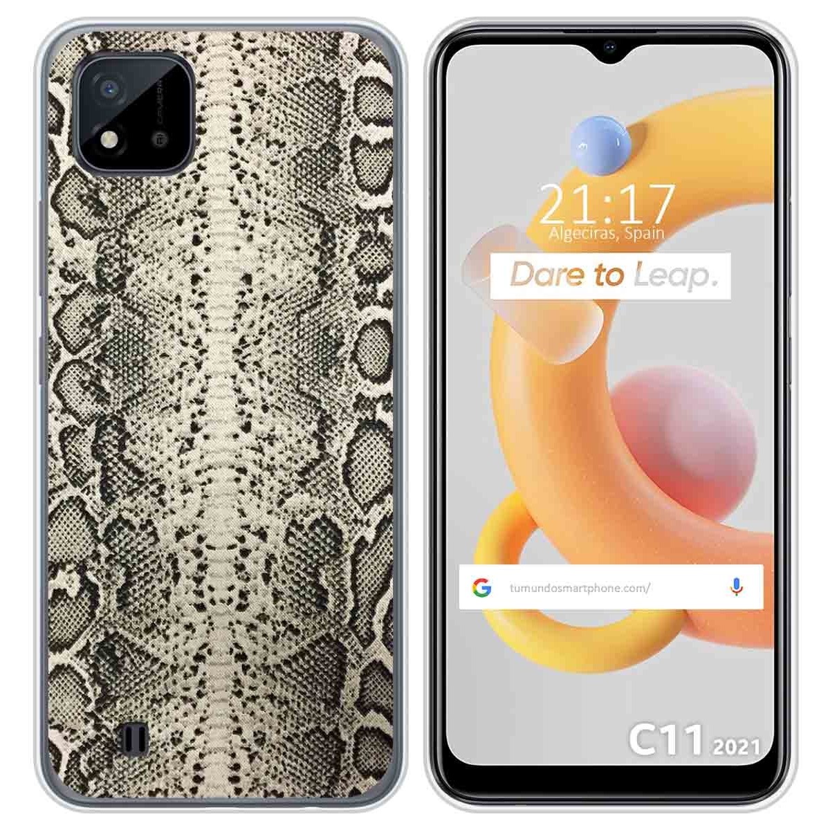 Funda Silicona para Realme C11 2021 diseño Animal 01 Dibujos