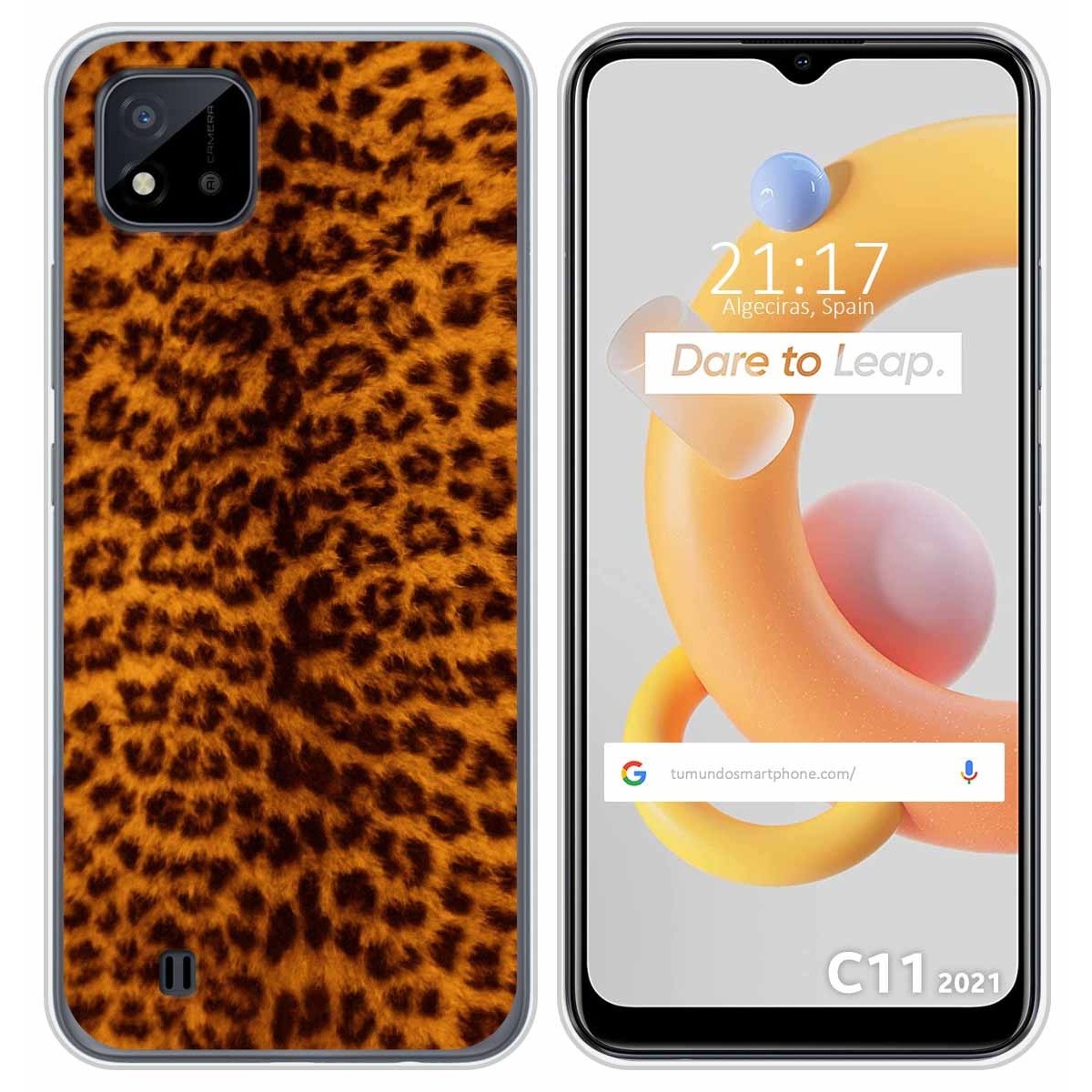 Funda Silicona para Realme C11 2021 diseño Animal 03 Dibujos