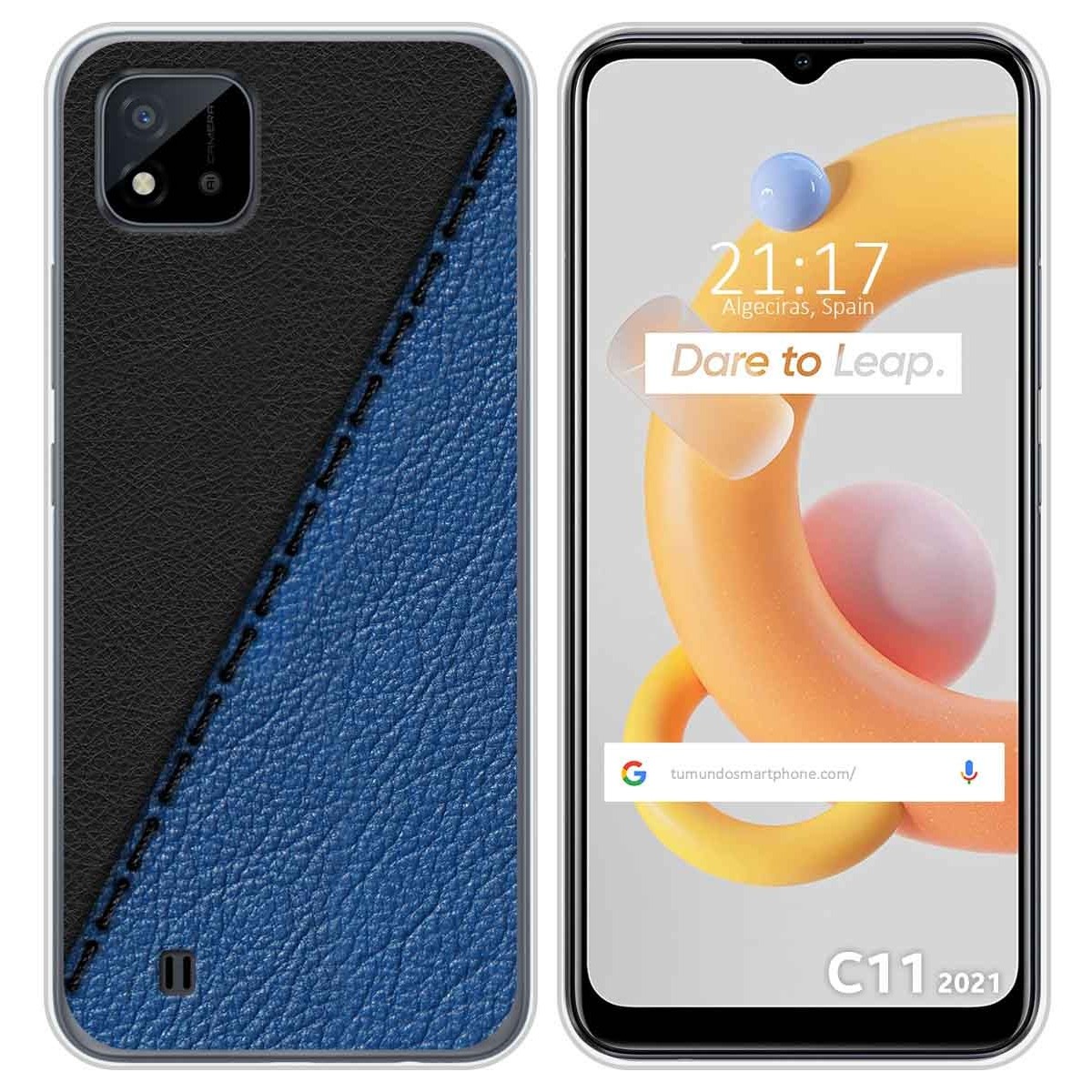 Funda Silicona para Realme C11 2021 diseño Cuero 02 Dibujos