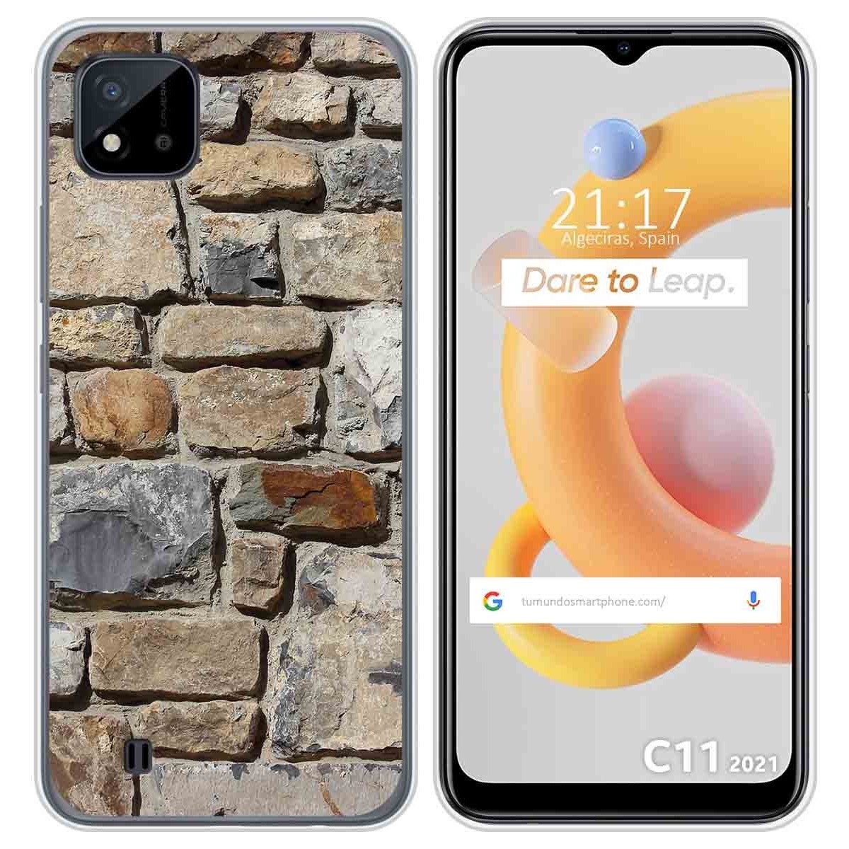Funda Silicona para Realme C11 2021 diseño Ladrillo 03 Dibujos