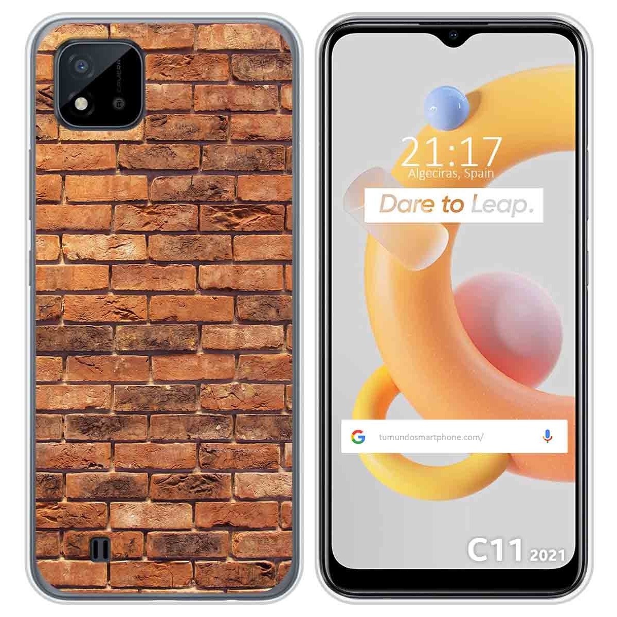 Funda Silicona para Realme C11 2021 diseño Ladrillo 04 Dibujos