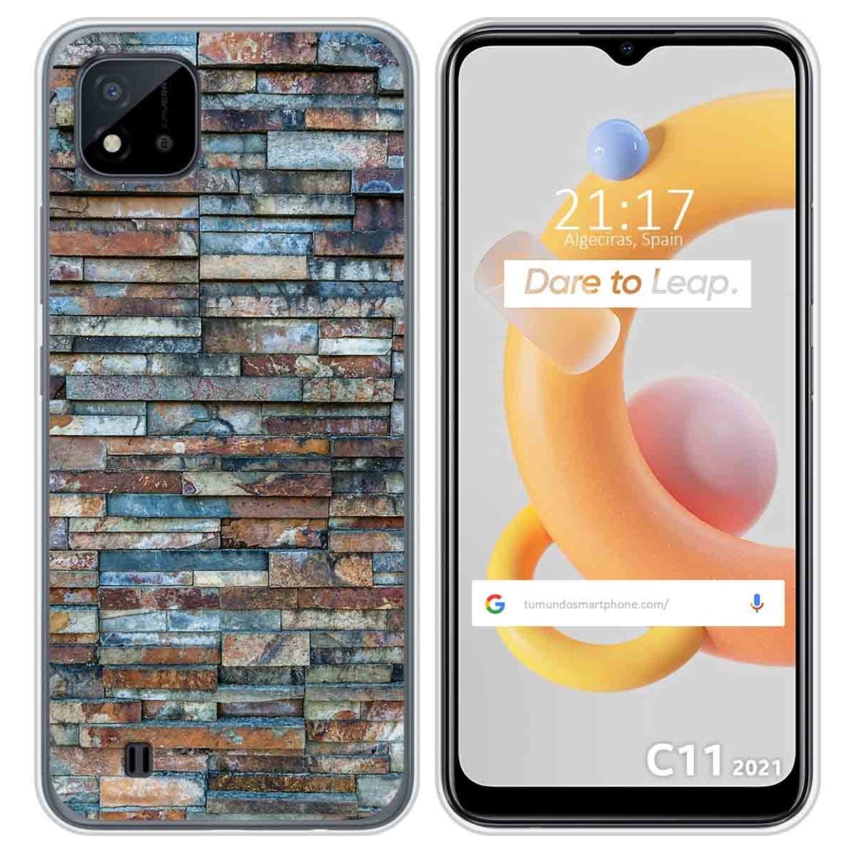 Funda Silicona para Realme C11 2021 diseño Ladrillo 05 Dibujos