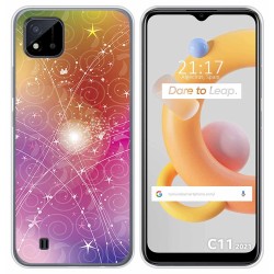 Funda Silicona para Realme C11 2021 diseño Abstracto Dibujos