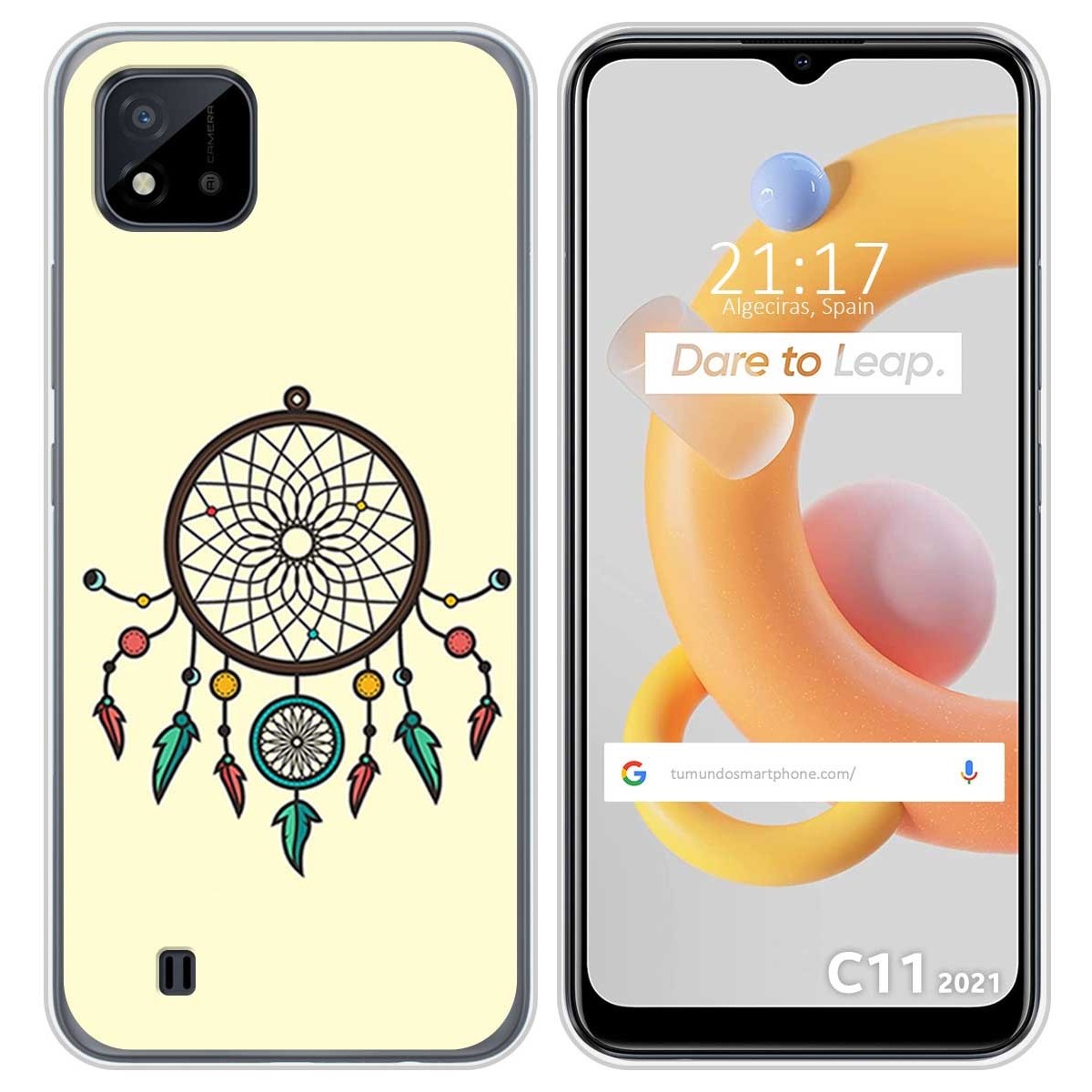 Funda Silicona para Realme C11 2021 diseño Atrapasueños Dibujos