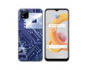 Funda Silicona para Realme C11 2021 diseño Circuito Dibujos