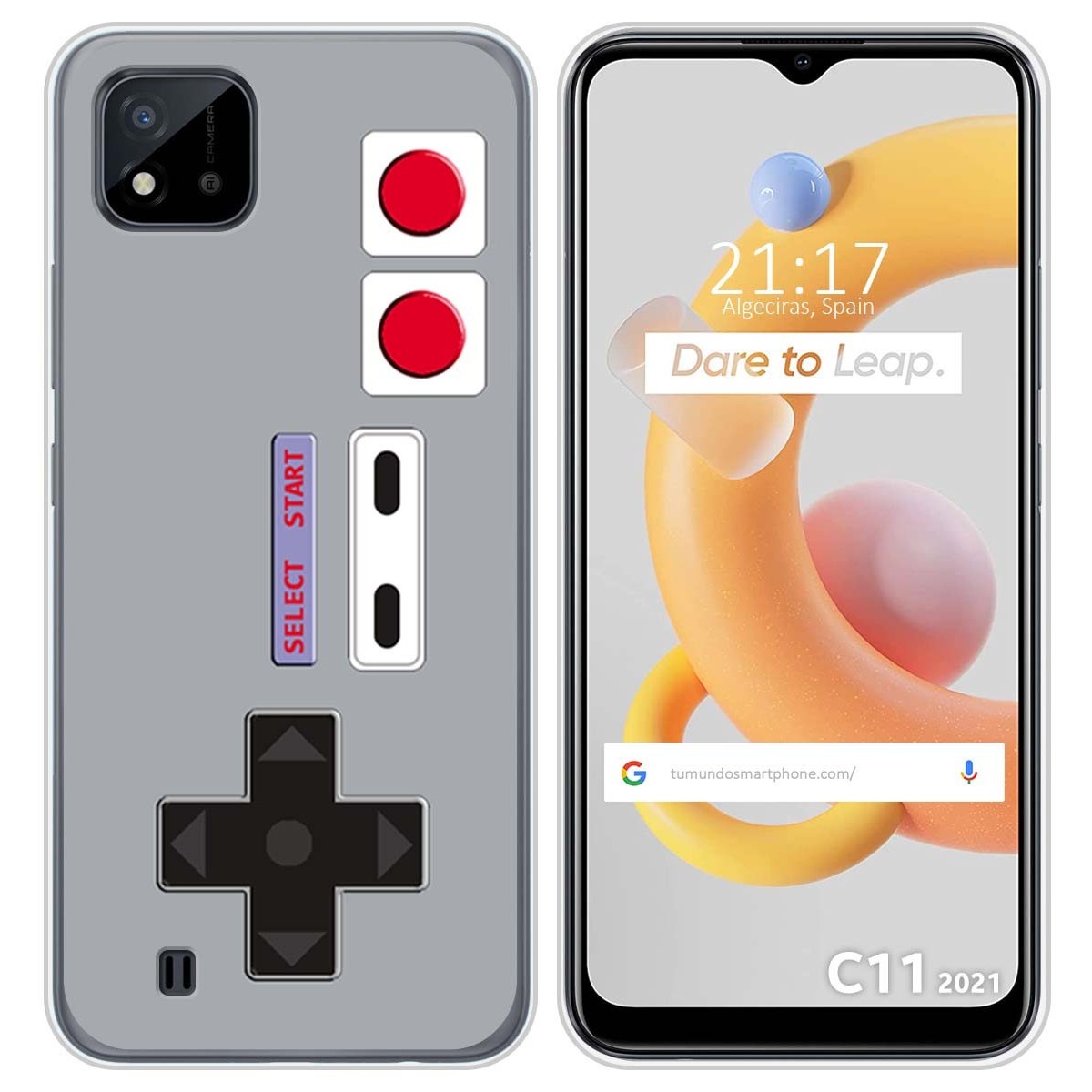 Funda Silicona para Realme C11 2021 diseño Consola Dibujos