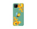 Funda Silicona Líquida Verde para Realme C11 2021 diseño Abeja Dibujos