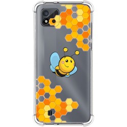 Funda Silicona Antigolpes para Realme C11 2021 diseño Abeja Dibujos