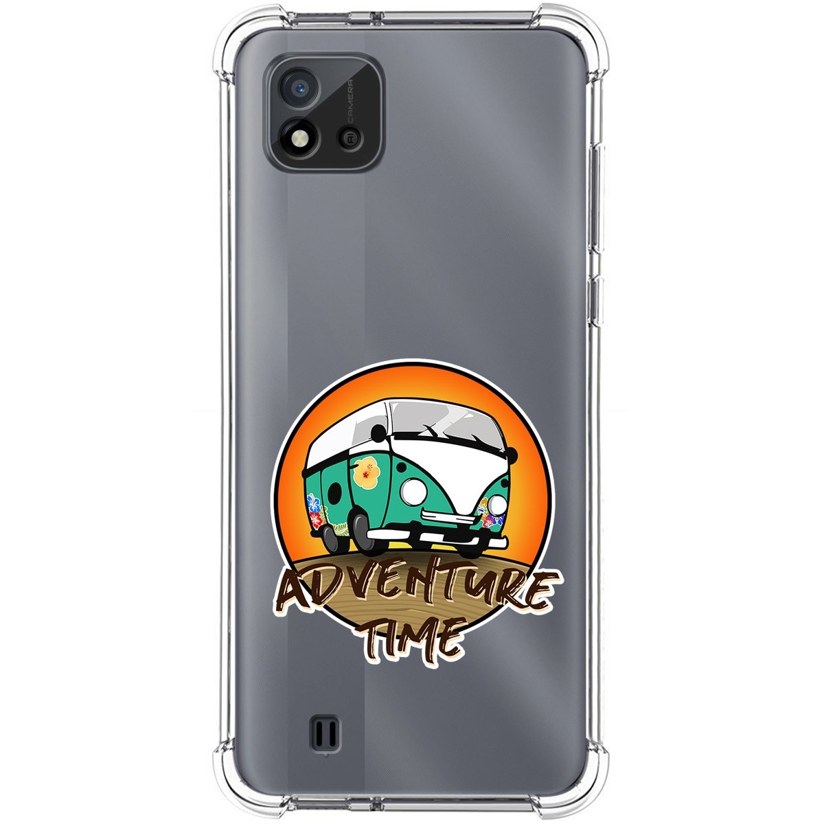 Funda Silicona Antigolpes para Realme C11 2021 diseño Adventure Time Dibujos