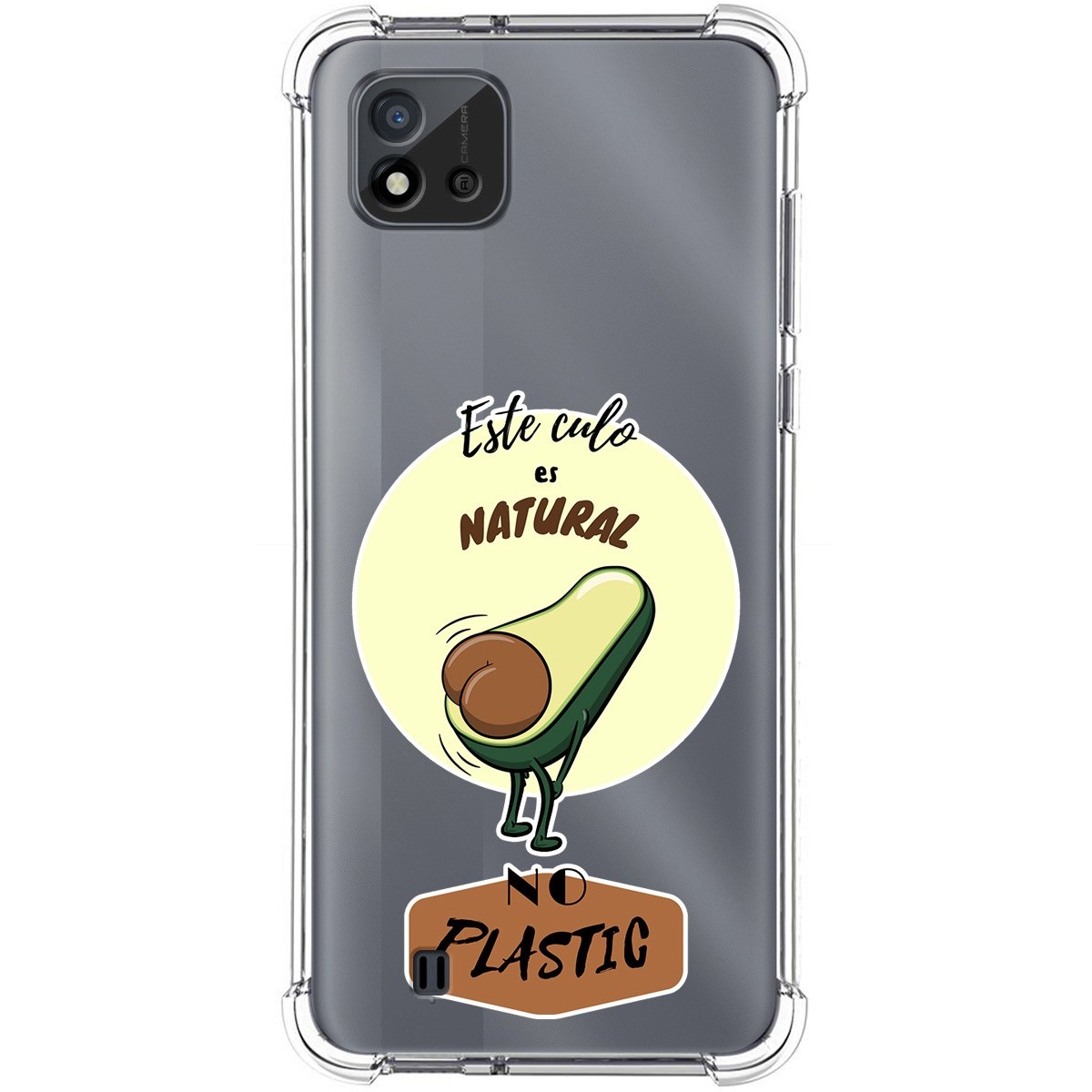 Funda Silicona Antigolpes para Realme C11 2021 diseño Culo Natural Dibujos