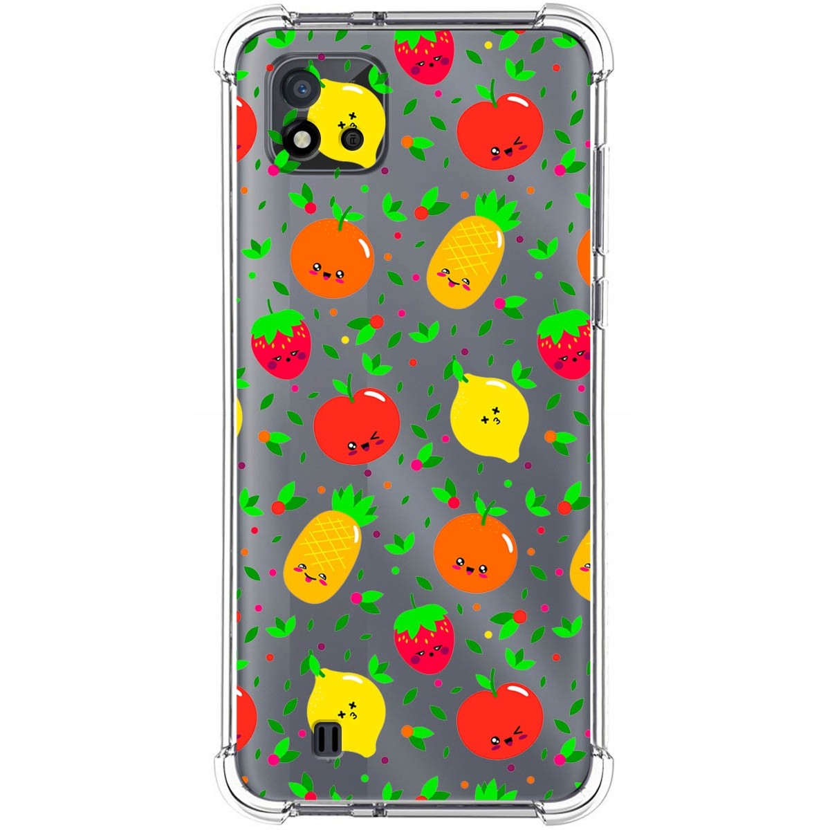 Funda Silicona Antigolpes para Realme C11 2021 diseño Frutas 01 Dibujos