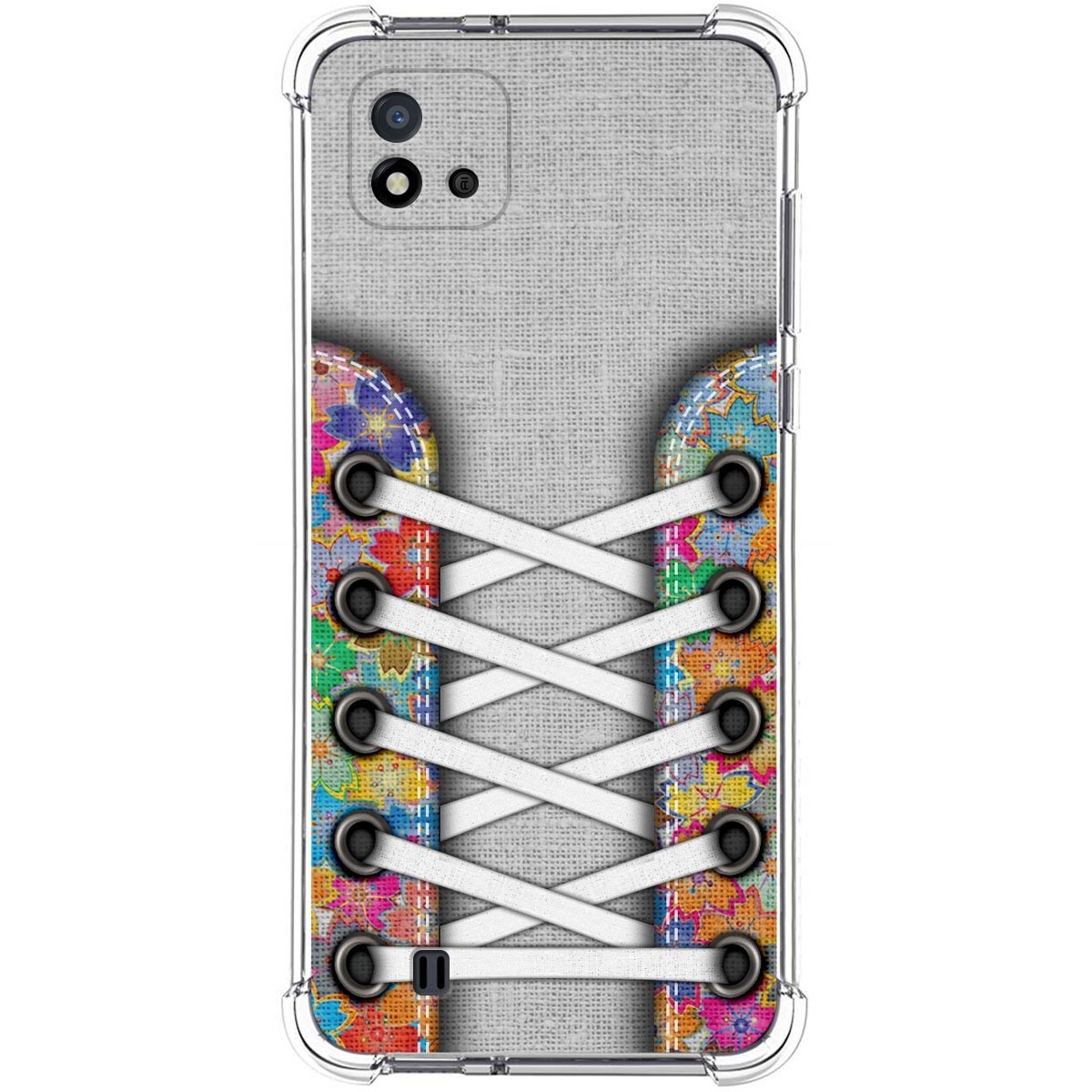 Funda Silicona Antigolpes para Realme C11 2021 diseño Zapatillas 04 Dibujos