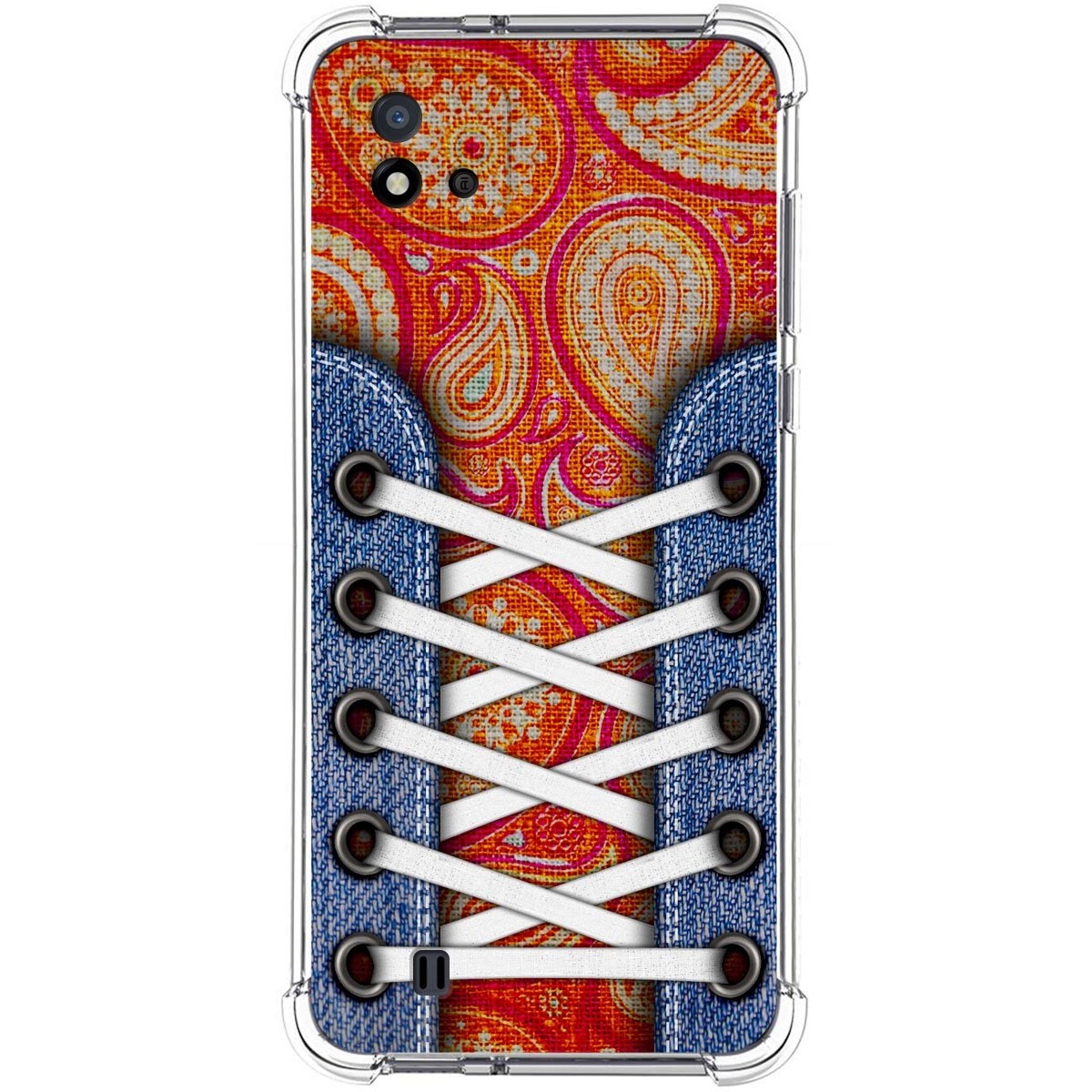 Funda Silicona Antigolpes para Realme C11 2021 diseño Zapatillas 10 Dibujos