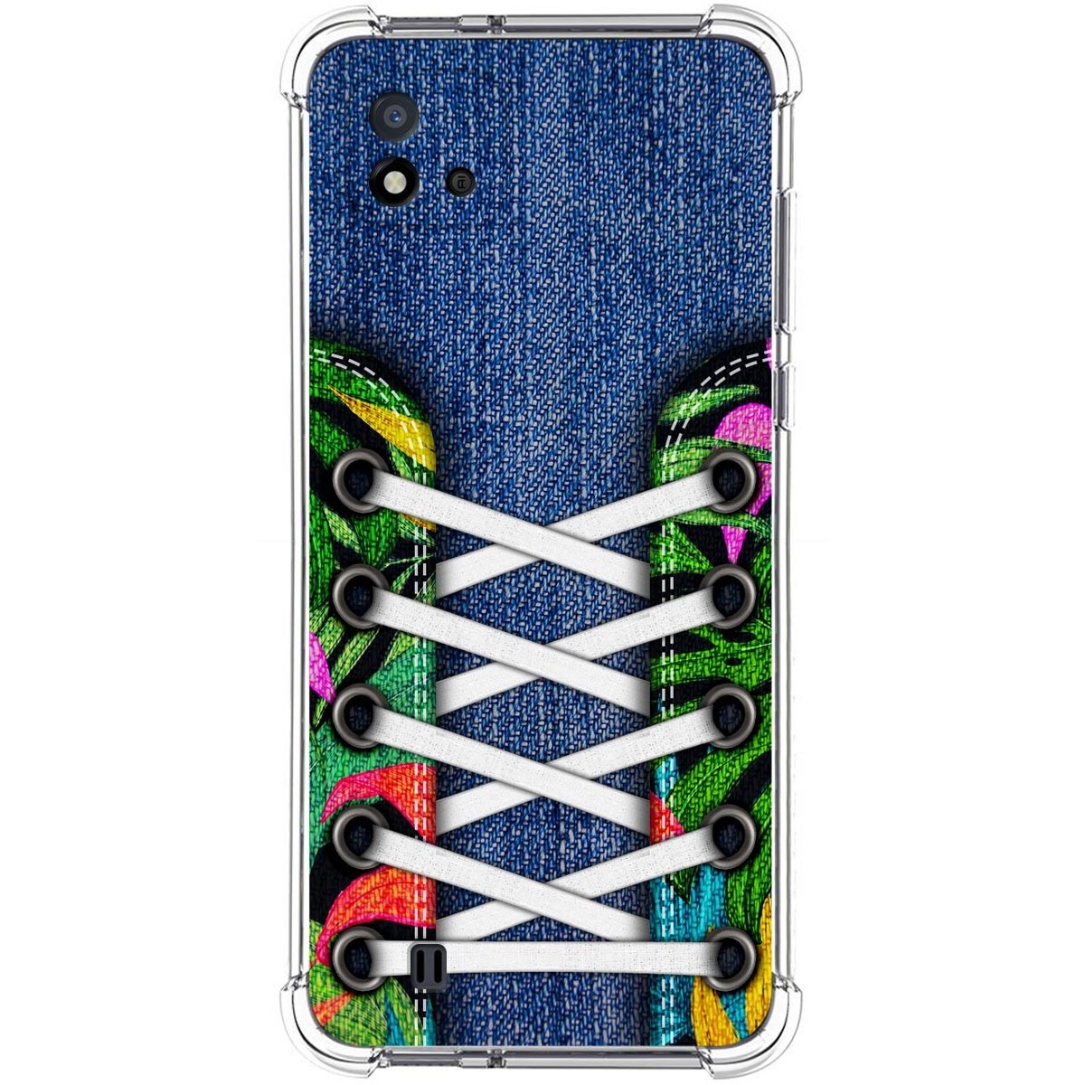 Funda Silicona Antigolpes para Realme C11 2021 diseño Zapatillas 13 Dibujos